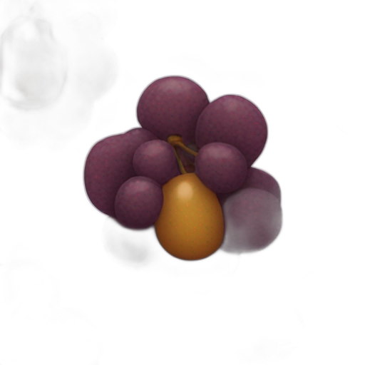 A TOK emoji of a raisins dried grape