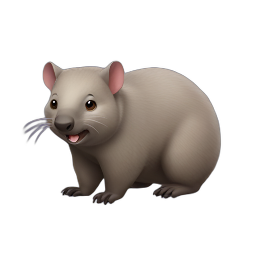 A TOK emoji of a wombat