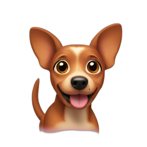 A TOK emoji of a chiweinie