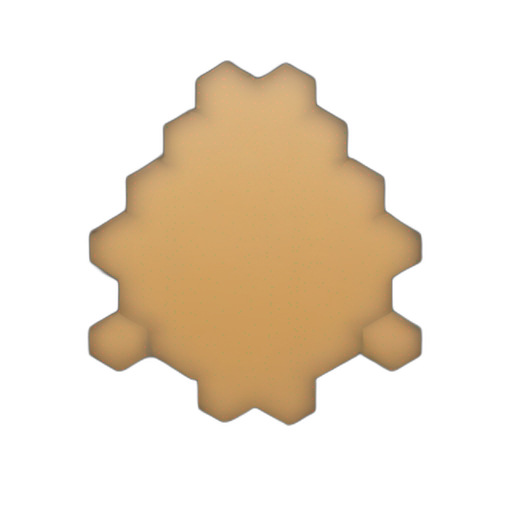A TOK emoji of a hexagon in a square