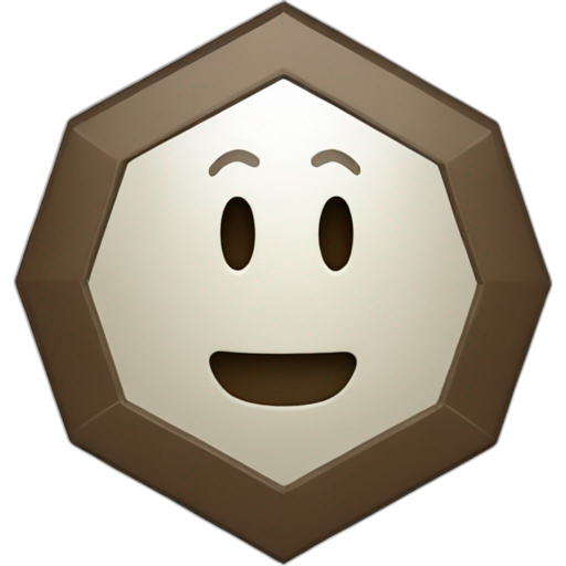 A TOK emoji of a hexagon