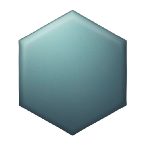A TOK emoji of a hexagon