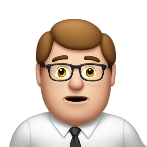 A TOK emoji of a peter griffin