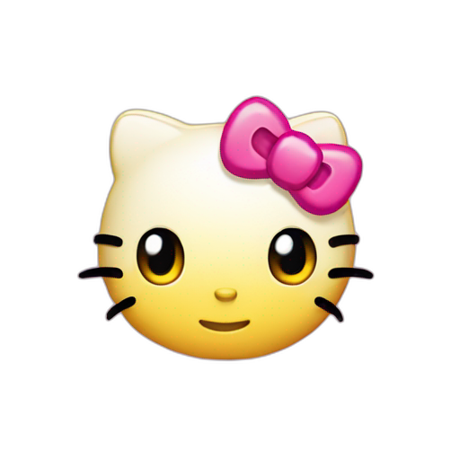 A TOK emoji of a hello kitty
