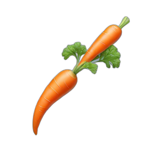 A TOK emoji of a carrot and stick fighting
