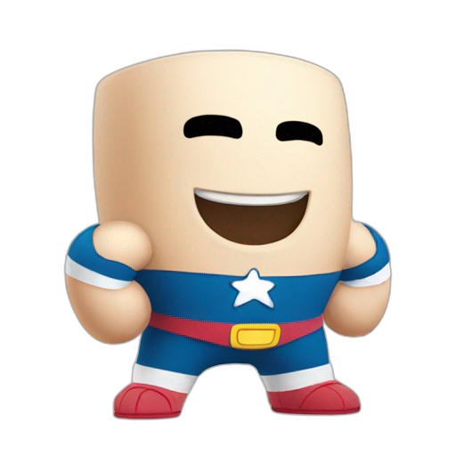 A TOK emoji of a captain underpants