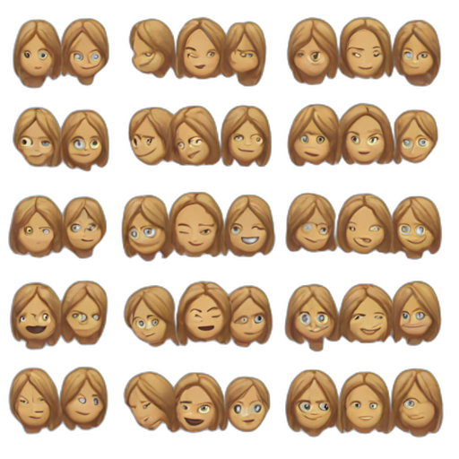 A TOK emoji of a karen